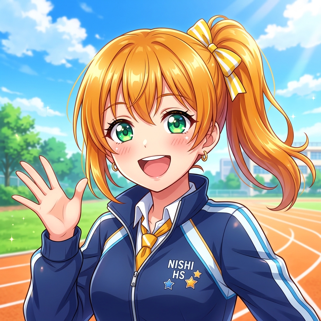 Sunny Radiant Girl